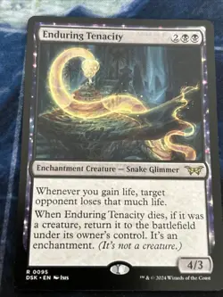 Enduring Tenacity Duskmourn: House of Horror Regular NM-M Unplayed MTG - Image 1