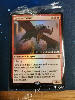 Leyline Tyrant FOIL - Prerelease Promo (Magic/MTG) NM/LP - Image 1