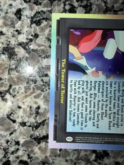 2000 Topps Pokemon TV Animation Gengar #EP22 The Tower of Terror Holo Foil - Image 4