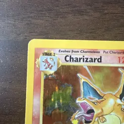 Pokemon TCG Charizard 004/102 Base Set Holo - Image 2