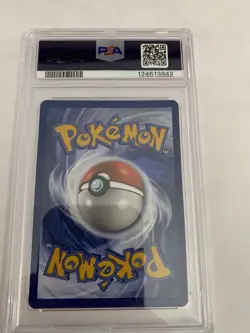 PSA 9 Team Rocket's Meowth #203/182 - Pokemon Destined Rivals Illustration Rare - Image 2