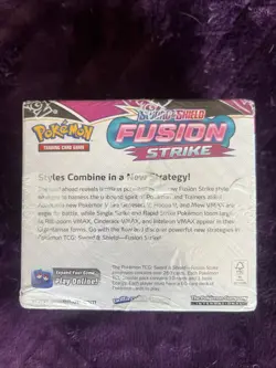 Pokemon Sword And Shield Fusion Strike Booster Box 36 Packs New Factory Sealed - Image 3
