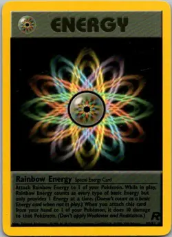 Team Rocket #80/82 Rainbow Energy (80) Pokemon Moderately Played - Image 1