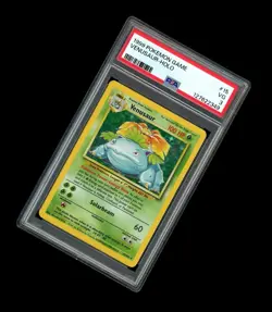 1999 WOTC Pokemon VENUSAUR HOLO 15/102 RARE! PSA 3 VG GRADED! - Image 1