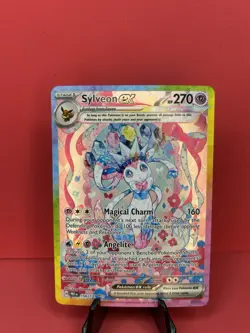 Pokemon 2025 - Sylveon Ex 156/131 SIR - Prismatic Evolutions - Near Mint - Image 1