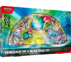 New Pokemon TCG Venusaur ex and Blastoise ex Premium Collection Box (SEALED) - Image 1