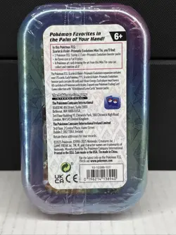 Prismatic Evolutions Mini Tin - Vaporeon Art - Sealed Brand NEW - Pokemon TCG 🔥 - Image 4