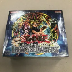 Yu-Gi-Oh Legacy of Darkness Booster Box - Sealed 1996 - 36 packs - Rare - Image 1