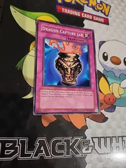 YuGiOh • Dragon Capture Jar • Rare Unlimited Lp - Image 1
