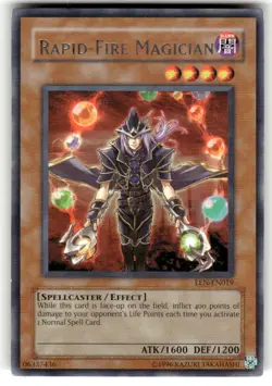 Rapid-Fire Magician EEN-EN019 Elemental Energy Unl Edition Rare NM - Image 1