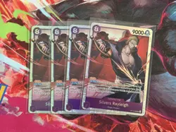 x4 OP13-066 Silvers Rayleigh SR - Playset - One Piece - Carrying on His Will - Image 1