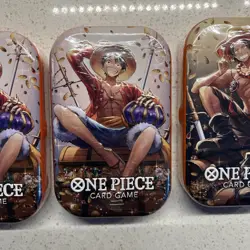 One Piece Tin Pack Set Vol 2 - Set of 3 | OP-13 | Factory Sealed | Bandai - Image 3