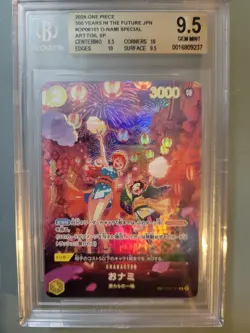 2024 One Piece Japanese O-Nami Special Alt Art OP06-101 BGS 9.5 - Image 1
