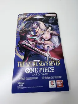 One Piece TCG The Azure Sea’s Seven Booster Pack English Version - Image 1