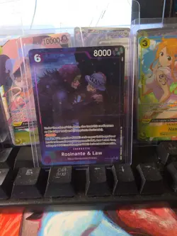 One piece TCG OP14-038 Rosinante & Law Alternate Art - Image 1