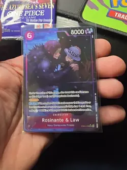 One piece TCG OP14-038 Rosinante & Law Alternate Art - Image 2