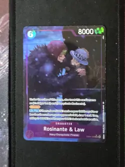 One piece TCG OP14-038 Rosinante & Law Alternate Art - Image 3