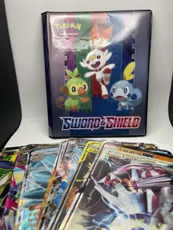 Binder Of Jumbo Pokemon Cards And More Jumbo Pokemon Cards - Image 1