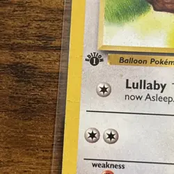 Pokemon TCG Jigglypuff 1st Edition Jungle Card 54/64 Regular Common (SEE PHOTOS) - Image 2