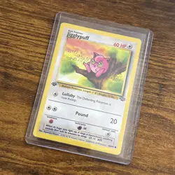 Pokemon TCG Jigglypuff 1st Edition Jungle Card 54/64 Regular Common (SEE PHOTOS) - Image 5