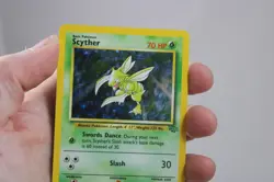 Scyther Holo Rare 10/64 Jungle - Unlimited Pokemon Card - Image 2
