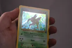 Scyther Holo Rare 10/64 Jungle - Unlimited Pokemon Card - Image 4