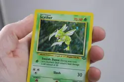 Scyther Holo Rare 10/64 Jungle - Unlimited Pokemon Card - Image 5
