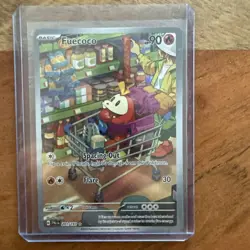 Pokemon TCG Fuecoco Scarlet & Violet Paldea Evolved Holo Art Rare Card 201/193 - Image 1