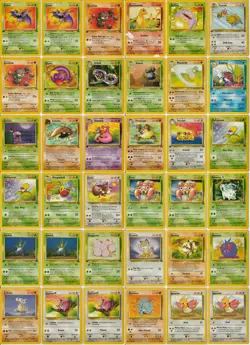 Pokemon 36 Card Lot 1st Edition Fossil Jungle Rare Vintage WOTC TCG - Image 1