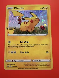 Pikachu - (General Mills) SWSH039 Miscellaneous Cards & Products Holo - Image 1