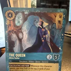 Mirror Seeker (Epic) Holofoil Card Near Mint Condition, Lorcana TCG - Image 2