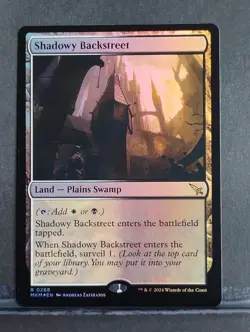 Shadowy Backstreet; Foil; Murders at Karlov Manor - Image 1