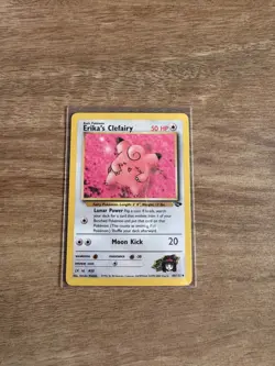 Pokemon TCG Erika's Clefairy Gym Challenge Card 40/132 Regular Excellent - Image 1