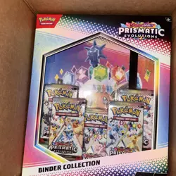 Pokemon Prismatic Evolutions Binder Collection NEW SEALED 3X LOT - Image 1