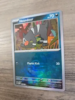 Pokemon TCG Houndour Master Ball Pattern 062/131 Prismatic Evolutions Holo NM - Image 2