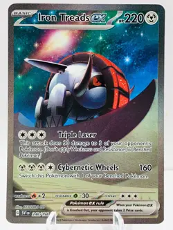 Pokemon Iron Treads ex 248/198 Base Set SV Special Illustration Rare - Image 2
