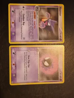 POKEMON TCG CARD HAUNTER + GASTLY 34/112 EX FIRERED & LEAFGREEN NM/VLP - Image 1