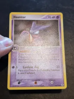 POKEMON TCG CARD HAUNTER + GASTLY 34/112 EX FIRERED & LEAFGREEN NM/VLP - Image 3