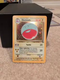 Pokemon TCG Electrode Jungle 2/64 Holo Unlimited Holo Rare NM - Image 1