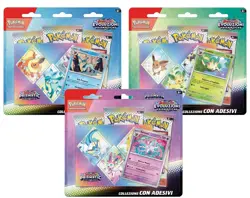 Pokemon Evoluzioni Prismatiche Blister Collezione Adesivi ITA SEALED - Image 1
