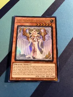 Yugioh Yu-Gi-Oh! Saffira, Dragon Queen of the Voiceless Voice PHNI-EN020 Ultra - Image 1
