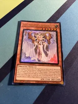 Yugioh Yu-Gi-Oh! Saffira, Dragon Queen of the Voiceless Voice PHNI-EN020 Ultra - Image 2