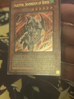 Yugioh: Alector, Sovereign of Birds - YR05-EN001 - Ultra Rare - Limited Ed - MP - Image 3