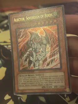 Yugioh: Alector, Sovereign of Birds - YR05-EN001 - Ultra Rare - Limited Ed - MP - Image 4