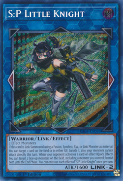 YUGIOH S:P LITTLE KNIGHT SECRET RA03-EN049 NEAR MINT - Image 1