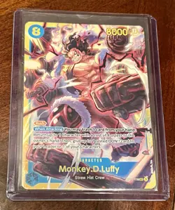 Monkey D Luffy OP11-118 SEC Learn Together One Piece English Secret Rare NO FOIL - Image 1