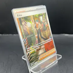Pokemon TCG Rika Trainer Card Special Illustration Rare Paradox Rift 258/182 - Image 2