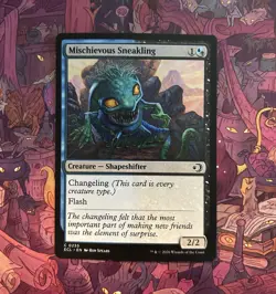 Magic: The Gathering ECL Changeling Shapeshifter Theme 6 Cards - Image 4
