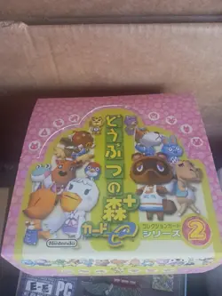 Japanese Animal Crossing E Reader Card Pack Booster Vintage New - Image 2