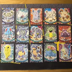 Pokemon 1999 Topps TV Animation Series 1 Cards Vintage Card Bundle - Image 1